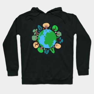 Nature trees Hoodie